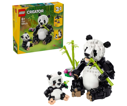 Klocki LEGO® LEGO Creator 3 w 1 31165 Dzikie zwierzęta: rodzina pand